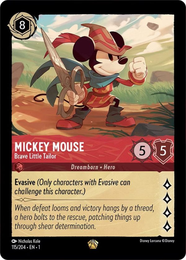 Mickey Mouse - Brave Little Tailor (115 204) [The First Chapter] For Discount