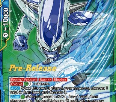 Frost, Coming to Blows (BT16-137) [Realm of the Gods Prerelease Promos] Sale