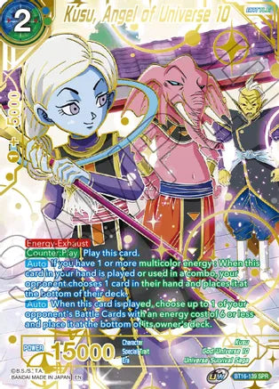 Kusu, Angel of Universe 10 (SPR) (BT16-139) [Realm of the Gods] For Discount