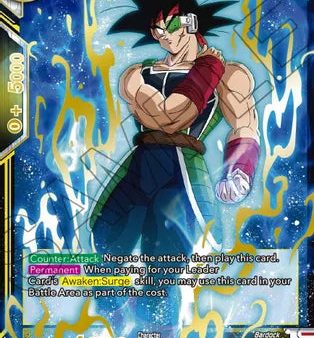 Bardock, Surge of Inspiration (Gold Stamped) (P-204) [Mythic Booster] Online Hot Sale