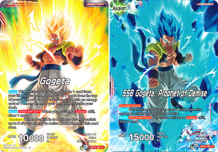 Gogeta    SSB Gogeta, Prophet of Demise (BT11-001) [Vermilion Bloodline 2nd Edition] Online Hot Sale