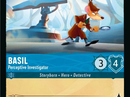 Basil - Perceptive Investigator (140 204) [Rise of the Floodborn] on Sale