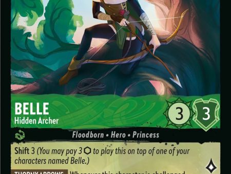 Belle - Hidden Archer (72 204) [Rise of the Floodborn] on Sale