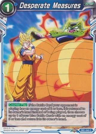 Desperate Measures (Reprint) (DB1-040) [Battle Evolution Booster] Online now