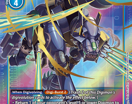 ZeedGarurumon [BT4-033] (Alternate Art) [Great Legend] on Sale