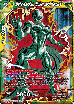 Meta-Cooler, Enhanced Menace (BT17-141) [Ultimate Squad] For Discount