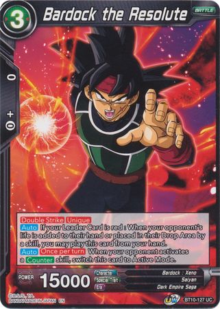 Bardock the Resolute (BT10-127) [Rise of the Unison Warrior 2nd Edition] For Discount