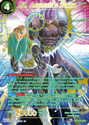 Hit, Assassin s Strike (SPR) (BT16-061) [Realm of the Gods] Online Hot Sale