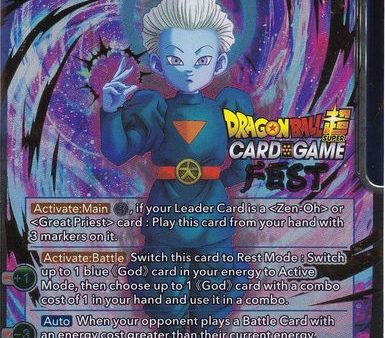 Great Priest, Invitation to Battle (Card Game Fest 2022) (BT16-023) [Tournament Promotion Cards] Cheap