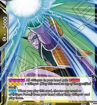 Ginyu, The Reliable Captain (P-019) [Mythic Booster] Supply