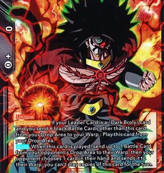 Dark Broly, Demon Realm Ravager (BT11-133) [Vermilion Bloodline 2nd Edition] Online Sale