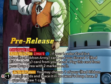 Dr. Gero, Abominable Creator (BT17-034) [Ultimate Squad Prerelease Promos] For Discount