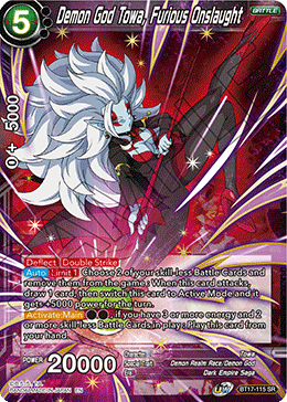 Demon God Towa, Furious Onslaught (BT17-115) [Ultimate Squad] For Discount