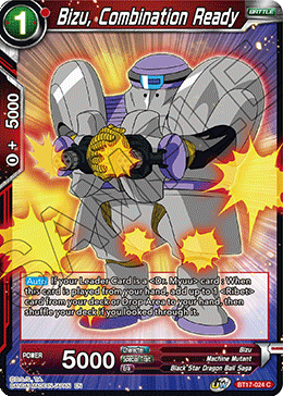 Bizu, Combination Ready (BT17-024) [Ultimate Squad] Hot on Sale