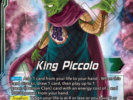 King Piccolo    King Piccolo, World Conquest Awaits (BT18-060) [Dawn of the Z-Legends] Cheap