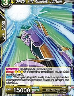 Ginyu, The Reliable Captain (P-019) [Promotion Cards] Hot on Sale