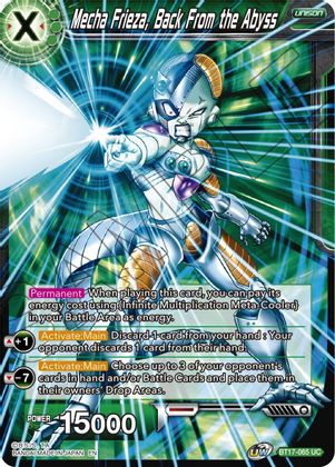 Mecha Frieza, Back From the Abyss (BT17-065) [Ultimate Squad] on Sale