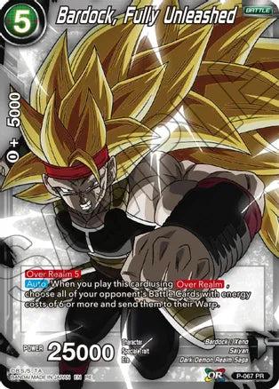 Bardock, Fully Unleashed (P-067) [Mythic Booster] For Sale