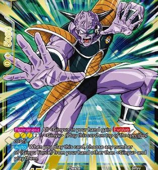 Ginyu, The Reliable Captain (Gold Stamped) (P-019) [Mythic Booster] Hot on Sale