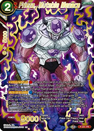 Frieza, Mutable Menace (Gold Stamped) (P-201) [Mythic Booster] Cheap