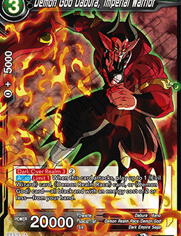 Demon God Dabura, Imperial Warrior (BT17-112) [Ultimate Squad] Discount