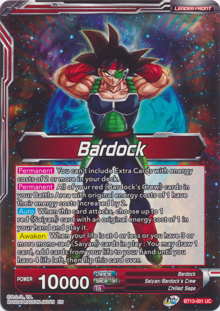 Bardock    SS Bardock, the Legend Awakened (BT13-001) [Supreme Rivalry Prerelease Promos] For Sale