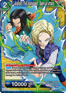 Android 17 & Android 18, Team-Up Attack (BT17-136) [Ultimate Squad] Discount