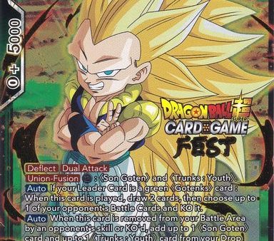 Gotenks, the Grim Reaper of Justice (Card Game Fest 2022) (EX13-16) [Tournament Promotion Cards] For Sale