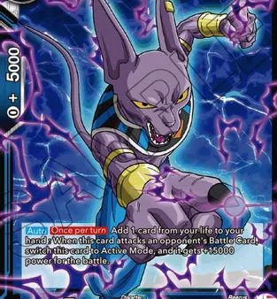 Beerus, Belligerent God (BT16-038) [Realm of the Gods] Online now