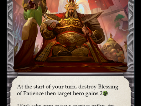 Blessing of Patience (Yellow) [DYN034] (Dynasty) Hot on Sale