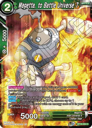 Magetta, to Battle Universe 7 (BT16-064) [Realm of the Gods] For Cheap