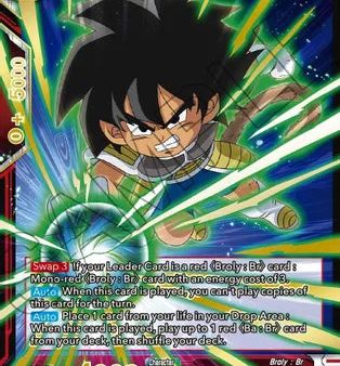 Broly, Astonishing Potential (Gold Stamped) (P-248) [Mythic Booster] For Cheap