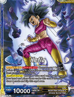 Kefla    Kefla, Surge of Ferocity (Gold Stamped) (P-184) [Mythic Booster] Supply