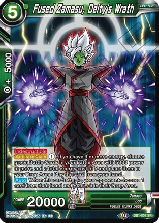 Fused Zamasu, Deity s Wrath (DB1-057) [Mythic Booster] Cheap