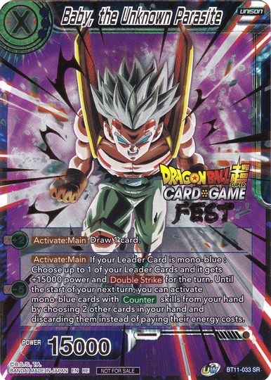 Baby, the Unknown Parasite (Card Game Fest 2022) (BT11-033) [Tournament Promotion Cards] on Sale