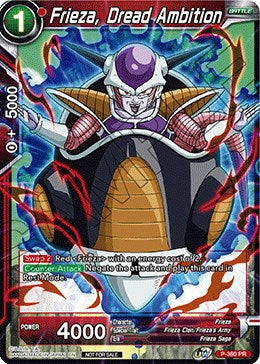 Frieza, Dread Ambition (Tournament Pack Vol. 8) (P-380) [Tournament Promotion Cards] Online Sale