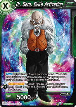 Dr. Gero, Evil s Activation (EX20-02) [Ultimate Deck 2022] Discount