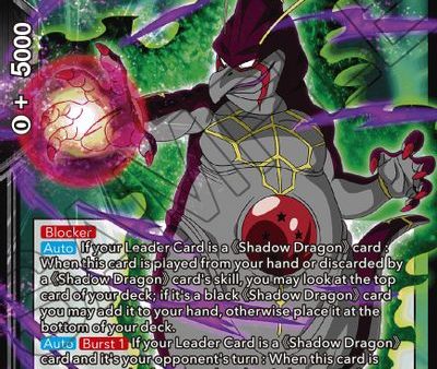 Rage Shenron, Negative Energy Explosion (BT15-137) [Saiyan Showdown] For Cheap