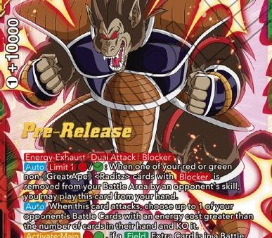 Great Ape Raditz, Might Unleashed (BT15-145) [Saiyan Showdown Prerelease Promos] on Sale