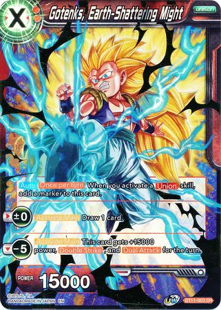 Gotenks, Earth-Shattering Might (BT11-003) [Vermilion Bloodline 2nd Edition] For Sale