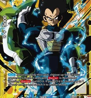 Vegeta, Striving to be the Best (TB3-051) [Mythic Booster] Fashion