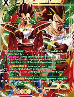 King Vegeta, Invasion s Command (SPR) (BT15-063) [Saiyan Showdown] Supply