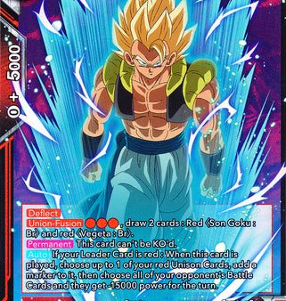 Gogeta, Fusion of the Gods (BT11-013) [Vermilion Bloodline 2nd Edition] Hot on Sale