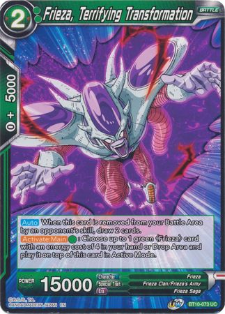 Frieza, Terrifying Transformation (BT10-073) [Rise of the Unison Warrior 2nd Edition] For Discount