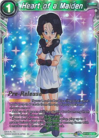 Heart of a Maiden (BT14-086) [Cross Spirits Prerelease Promos] For Cheap