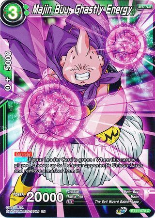 Majin Buu, Ghastly Energy (BT11-070) [Vermilion Bloodline 2nd Edition] For Sale