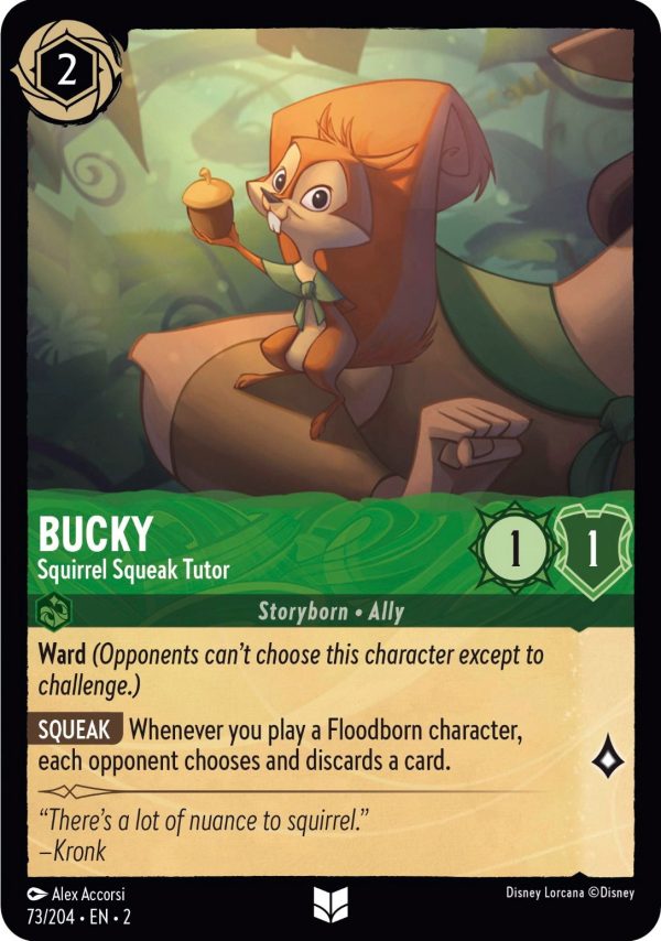 Bucky - Squirrel Squeak Tutor (73 204) [Rise of the Floodborn] For Cheap