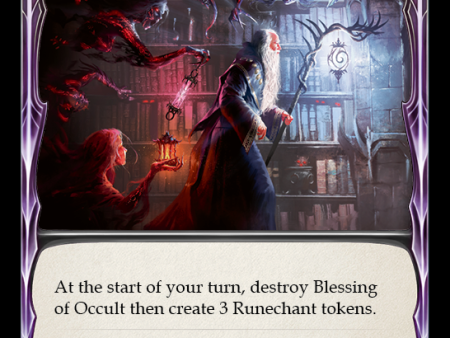 Blessing of Occult (Red) [DYN179] (Dynasty)  Rainbow Foil For Sale