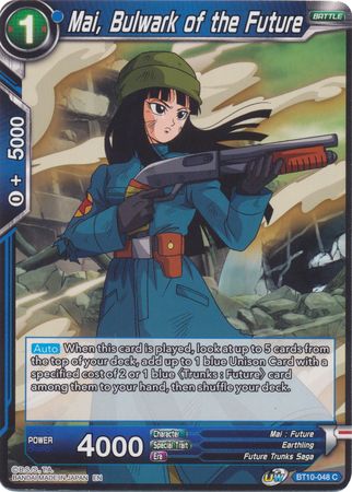 Mai, Bulwark of the Future (BT10-048) [Rise of the Unison Warrior 2nd Edition] For Sale