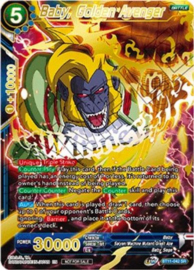 Baby, Golden Avenger (Alternate Art Set 2021 Vol.1) (BT11-042) [Tournament Promotion Cards] For Sale